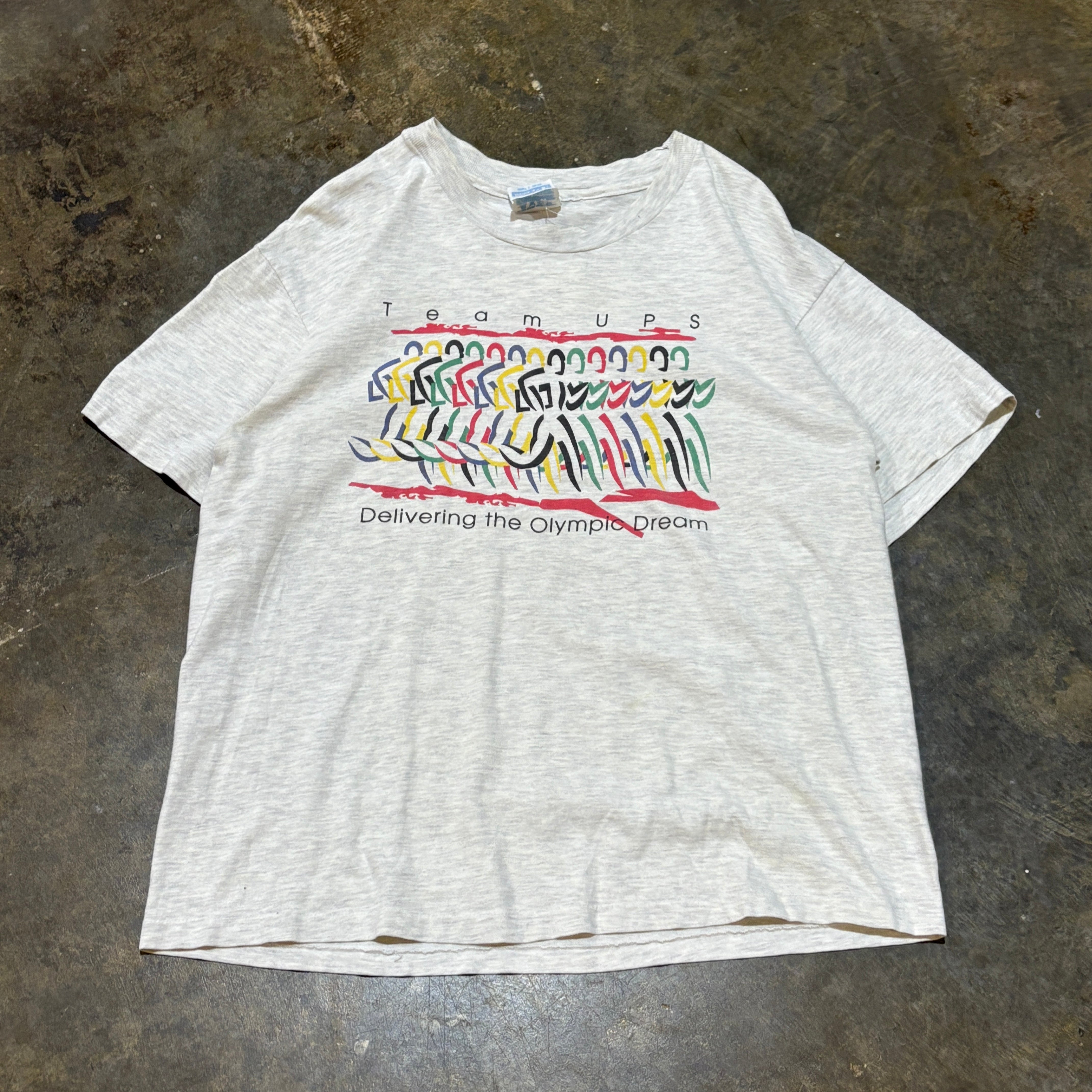 Team UPS Olympic Grey Tee