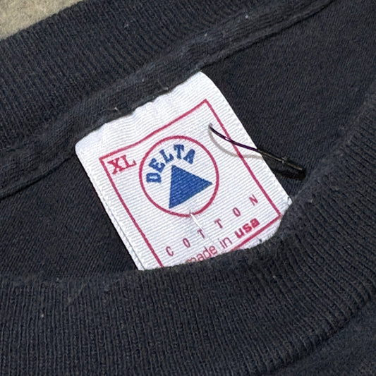 Jaguars Big Letter Mascot Black Tee