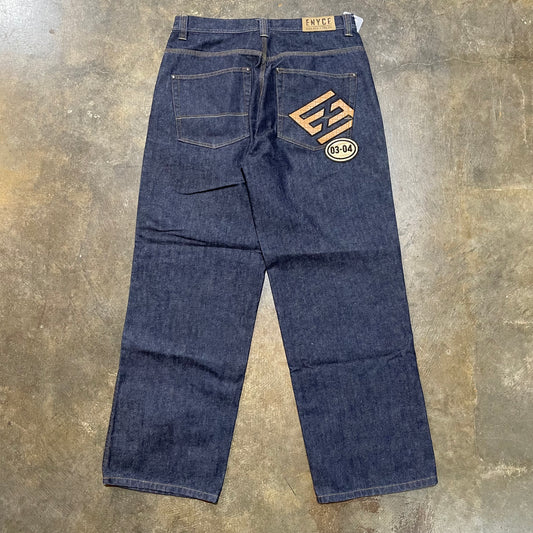 Enyce Spellout Jeans Darkwash