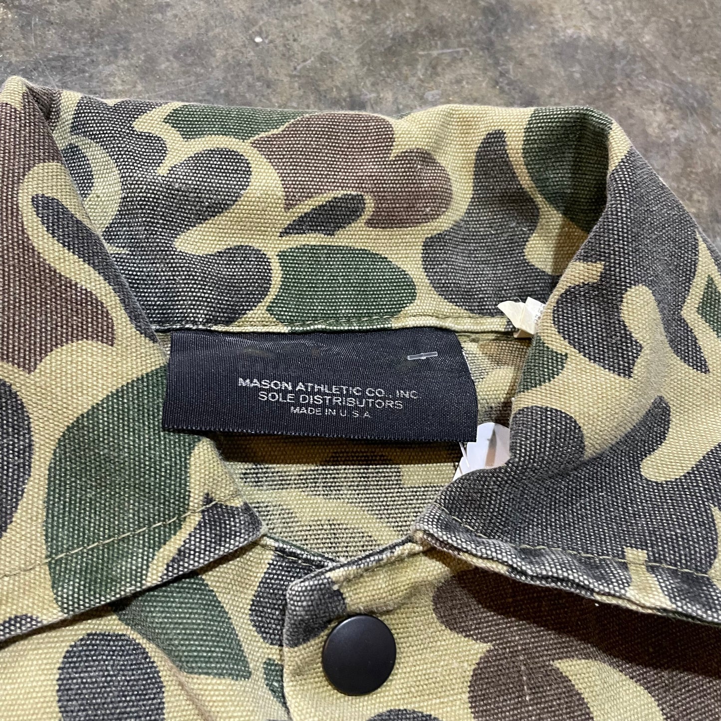 Lee Camo Button Up Jacket