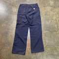 Navy Blue Carhartt Carpenter Pants 32x34