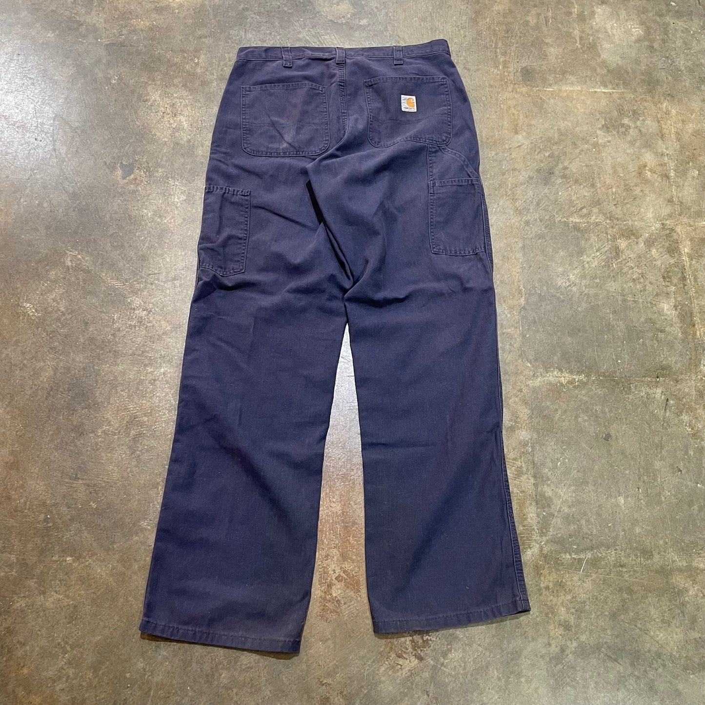 Navy Blue Carhartt Carpenter Pants 32x34