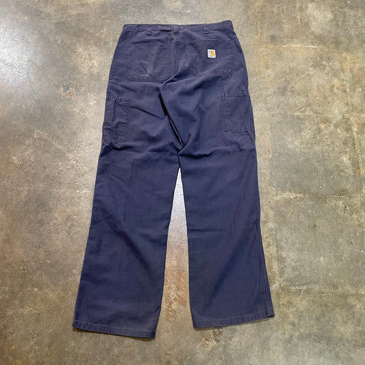 Navy Blue Carhartt Carpenter Pants 32x34