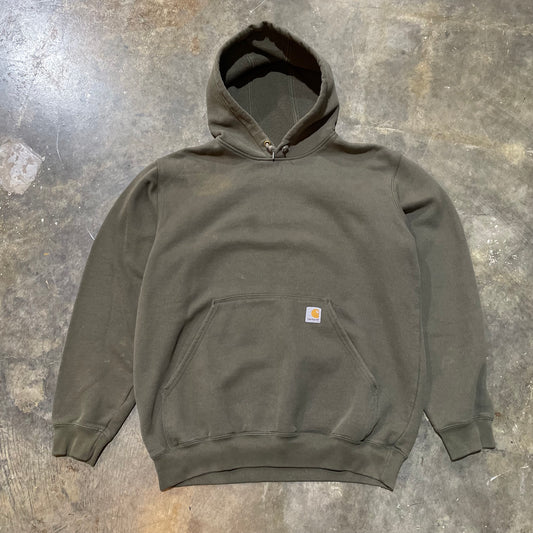 Carhartt Forest Green Hooded Sweatshirt