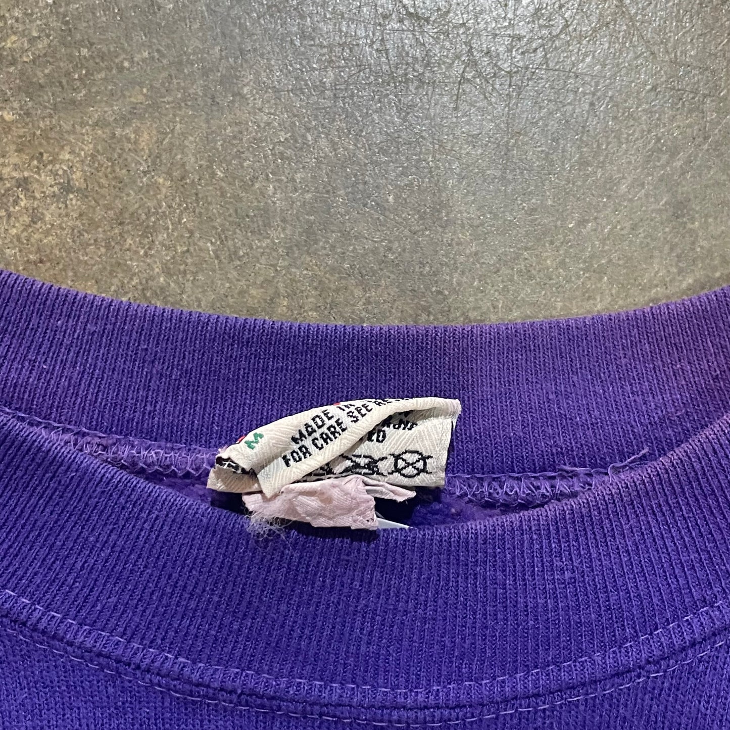 Minnesota Vikings Purple Nutmeg Throwbacks Crewneck