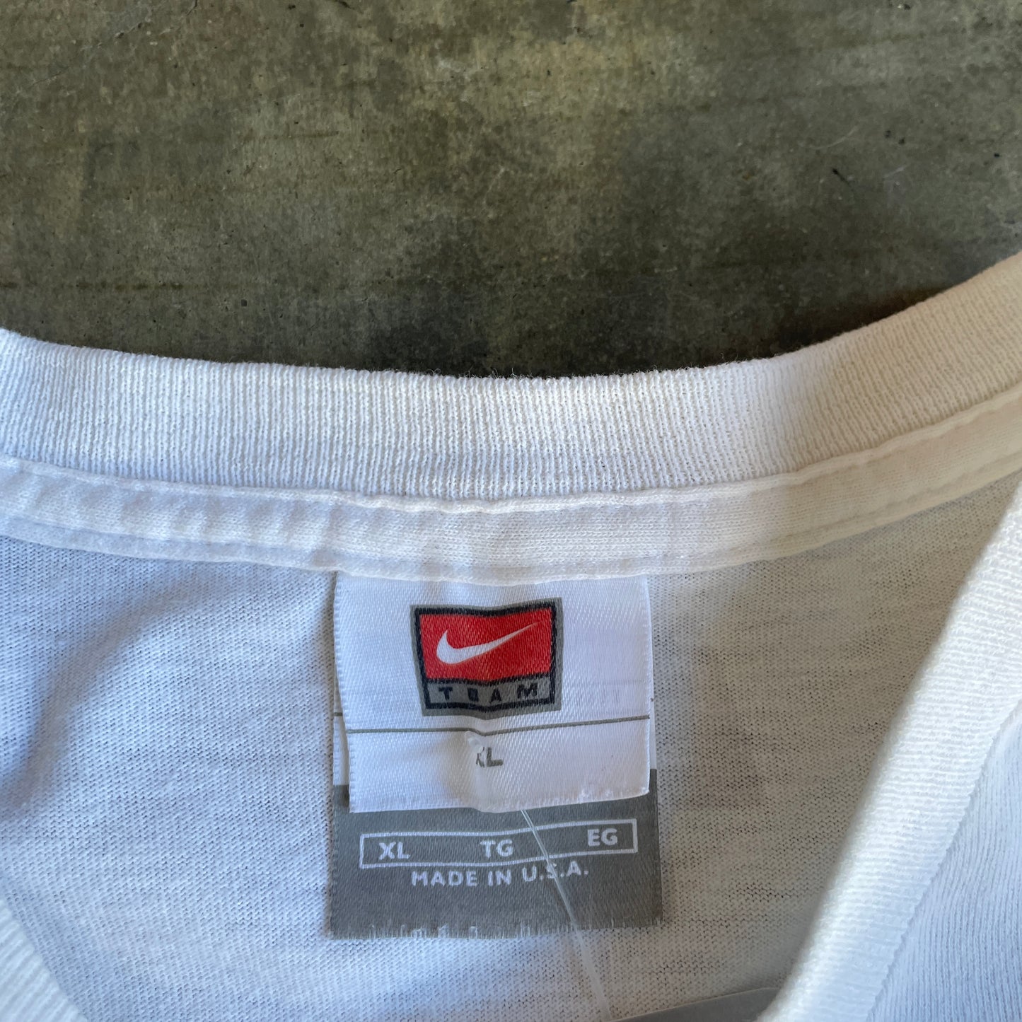 White Carolina Tar Heels Jordan LS Tee