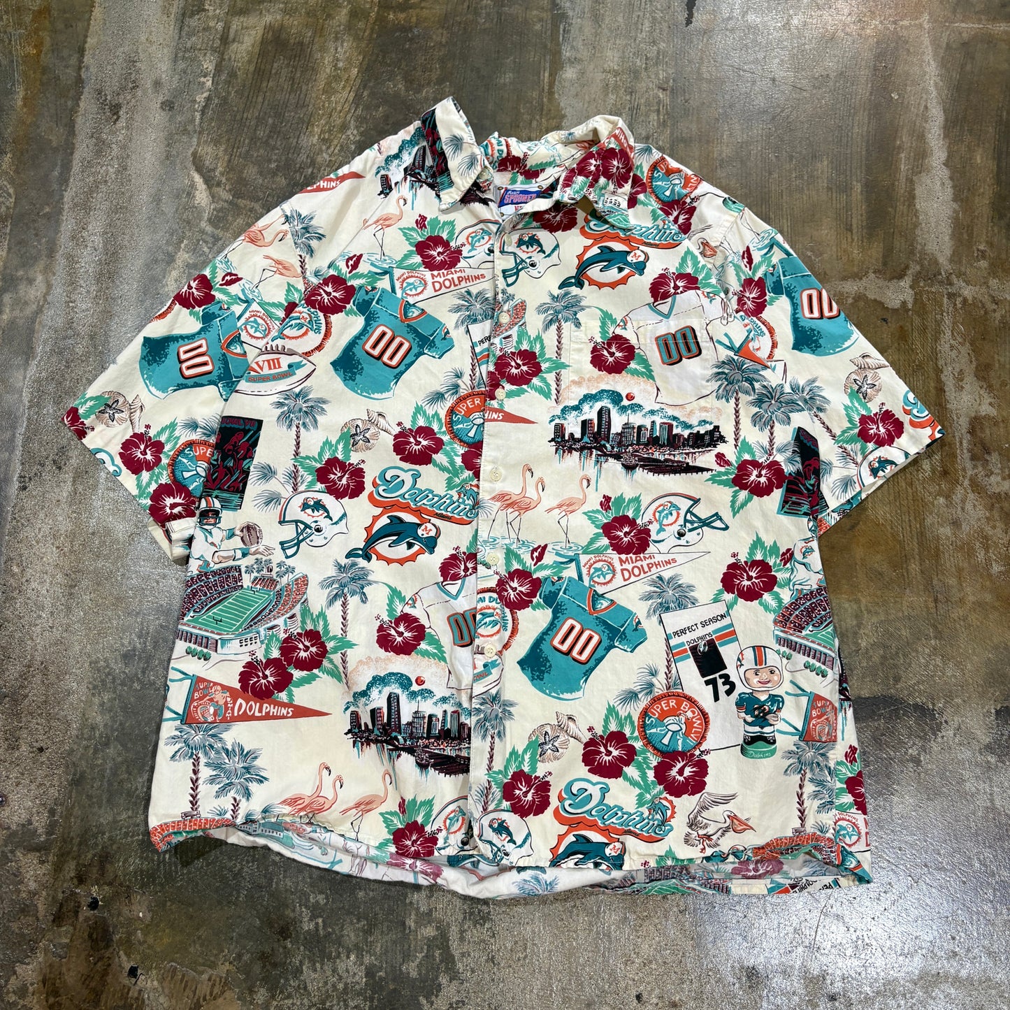 Miami Dolphins Reyn Spooner Hawaiin Shirt