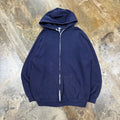 Navy Russell 80s zip Up Hoodie11