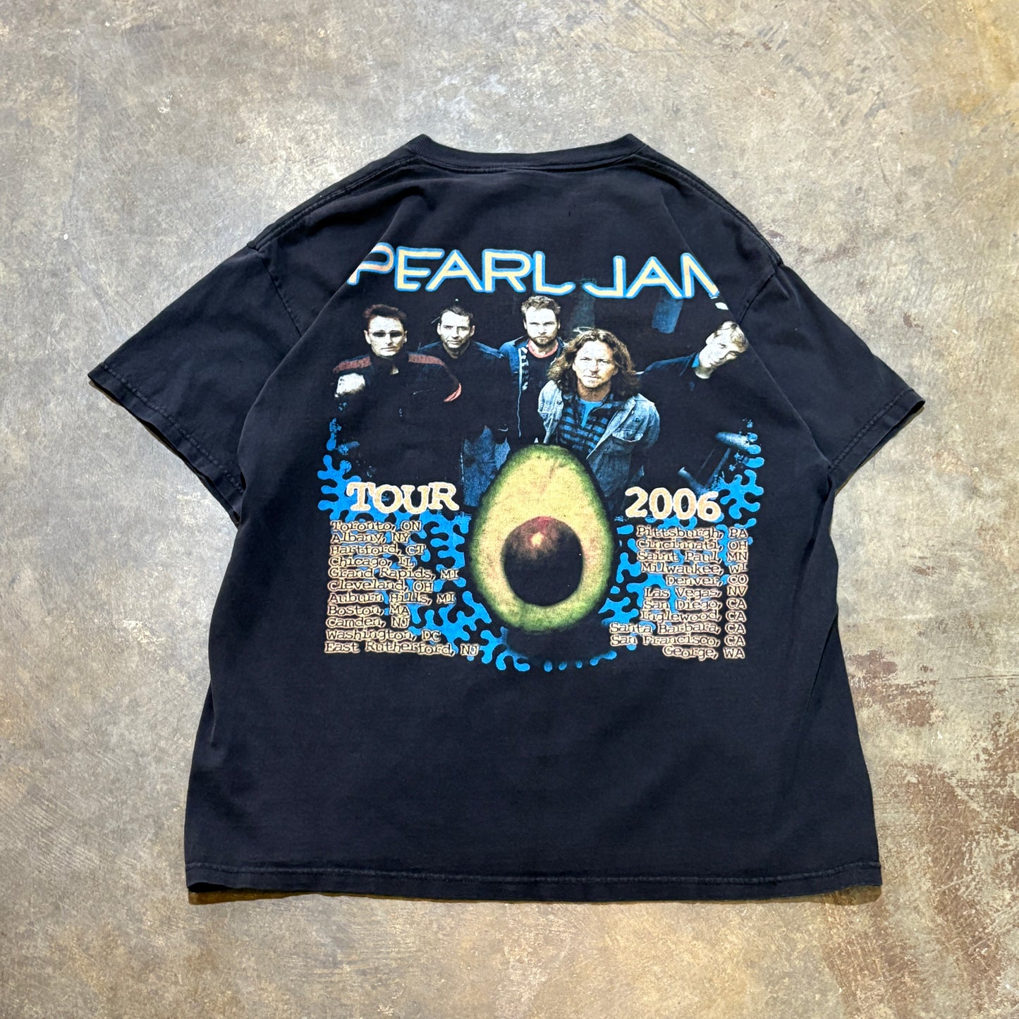 Pearl Jam 2006 Tour Tee