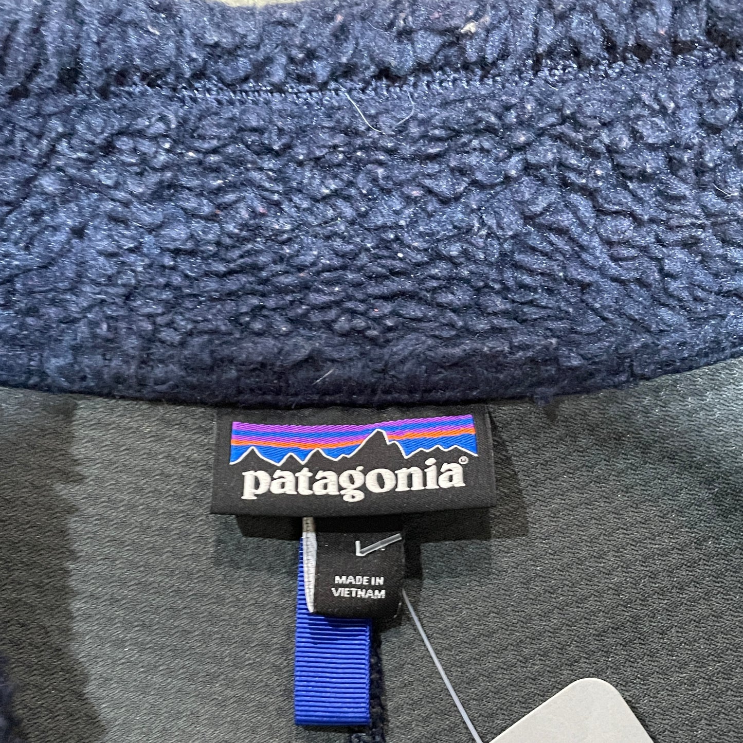 Navy Blue Patagonia Retro X Deep Pile Fleece