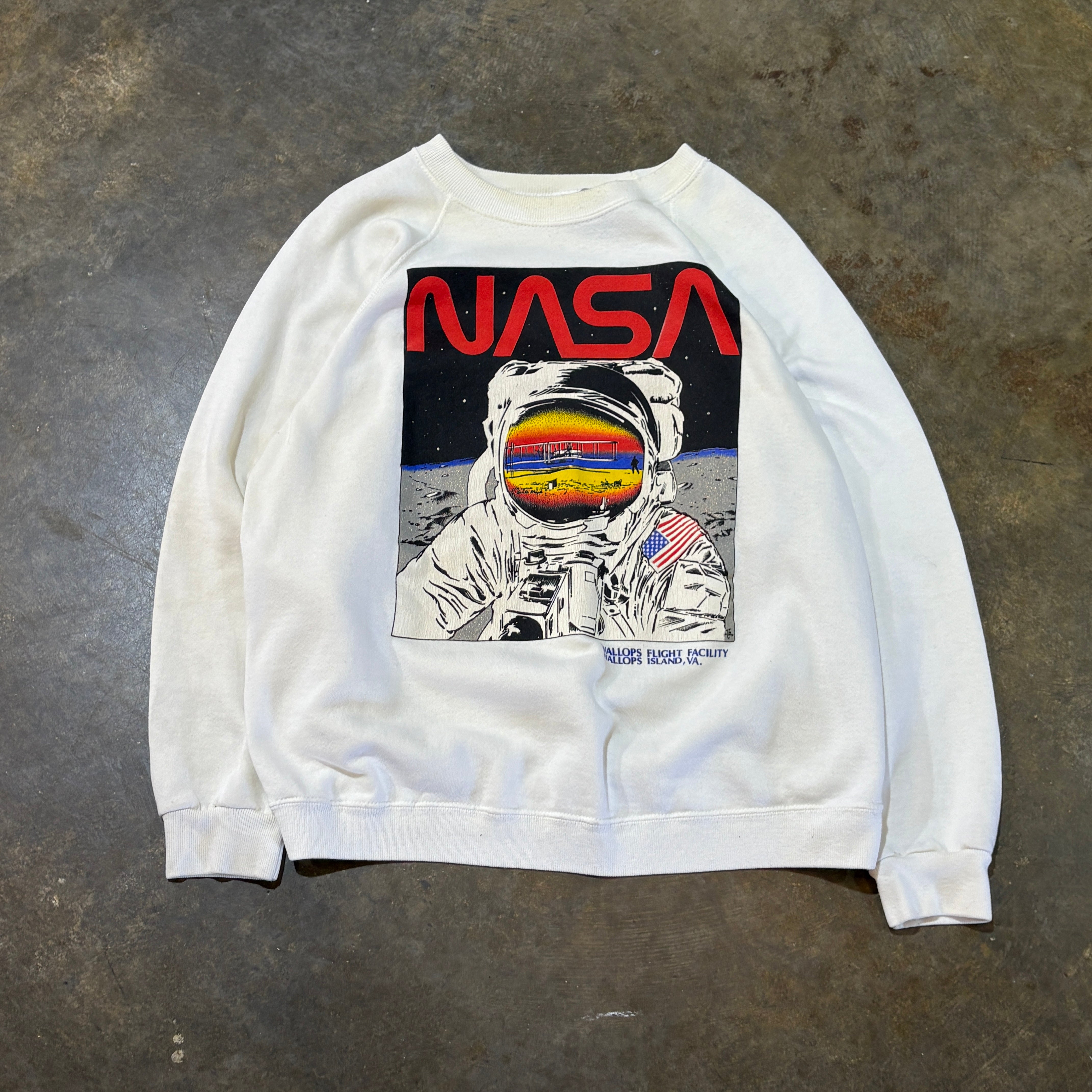 Nasa Wright Brothers Raglan Crew