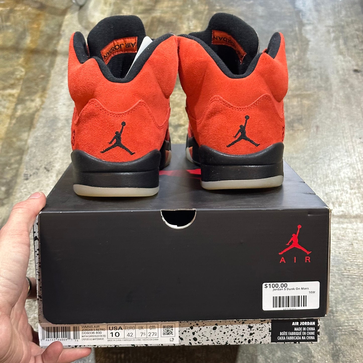 Jordan 5 Dunk On Mars