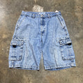 Utility Denim Cargo Jorts