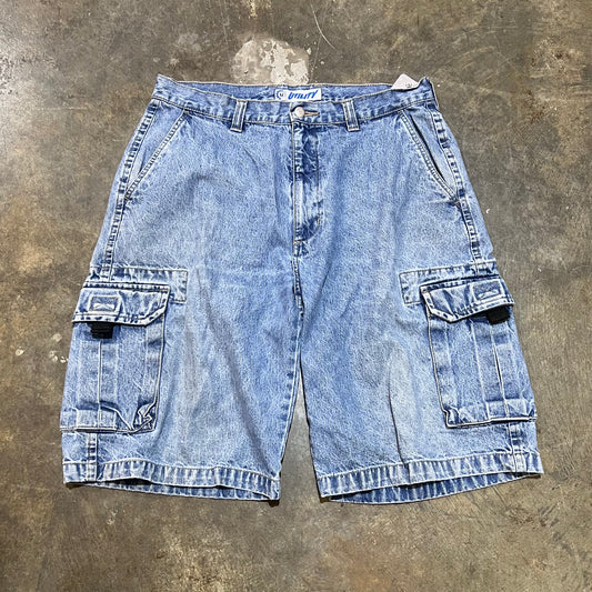 Utility Denim Cargo Jorts