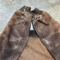 Carhartt Brown Corduroy Collar Santa Fe Jacket 3