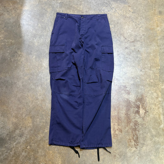 Navy Cargo Work Pants