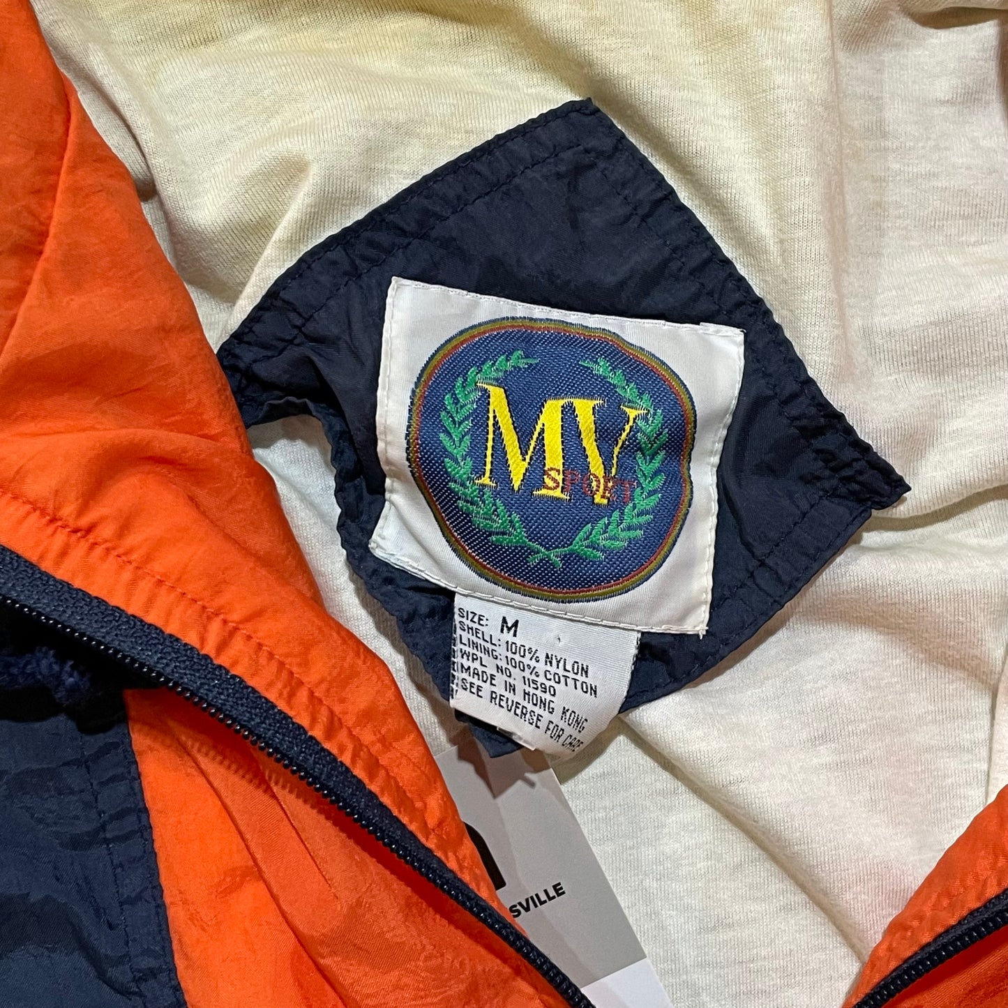 MV Sport Auburn A University Color Block Jacket