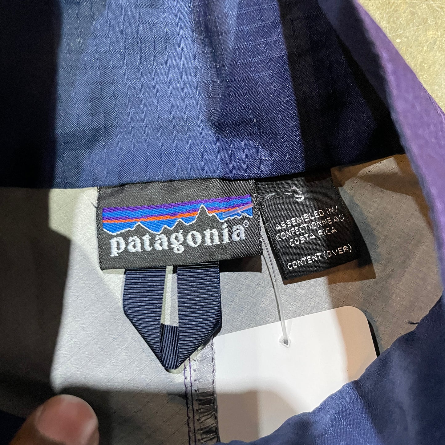 Purple Patagonia Windbreaker