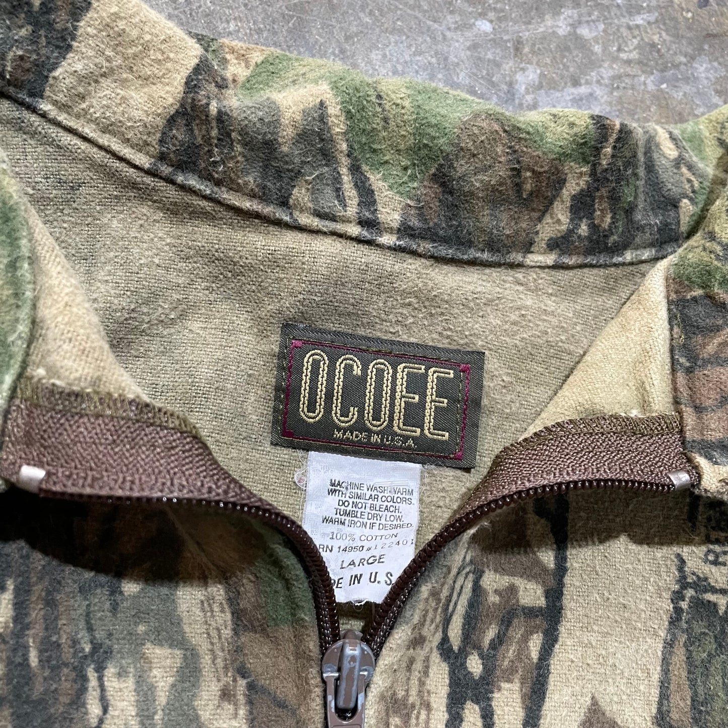 Ocoee Leightweight Camo Jacket