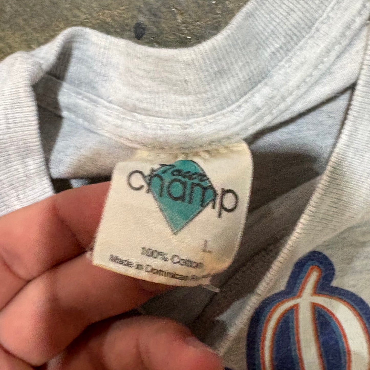 Grey Super Bowl Broncos vs Falcons Tee