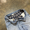 Flannel Lined Lightwash Jeans115