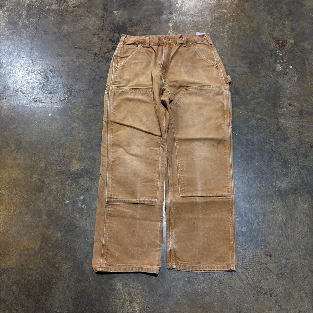 Tan Carhartt Double Knee Pants004