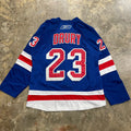 NY Rangers Drury Captain Blue Jersey