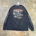 Harley-Davidson Flames Logo Tee Black