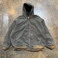 Olive Green Carhartt J25MOS Hooded Jacket