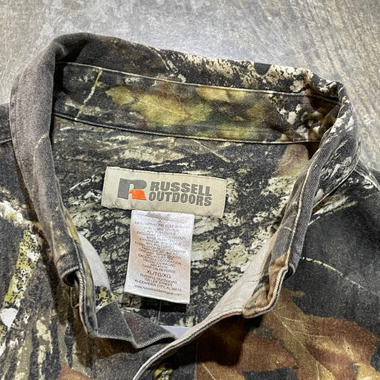 Russell Outdoors Mossy Oak Button Down