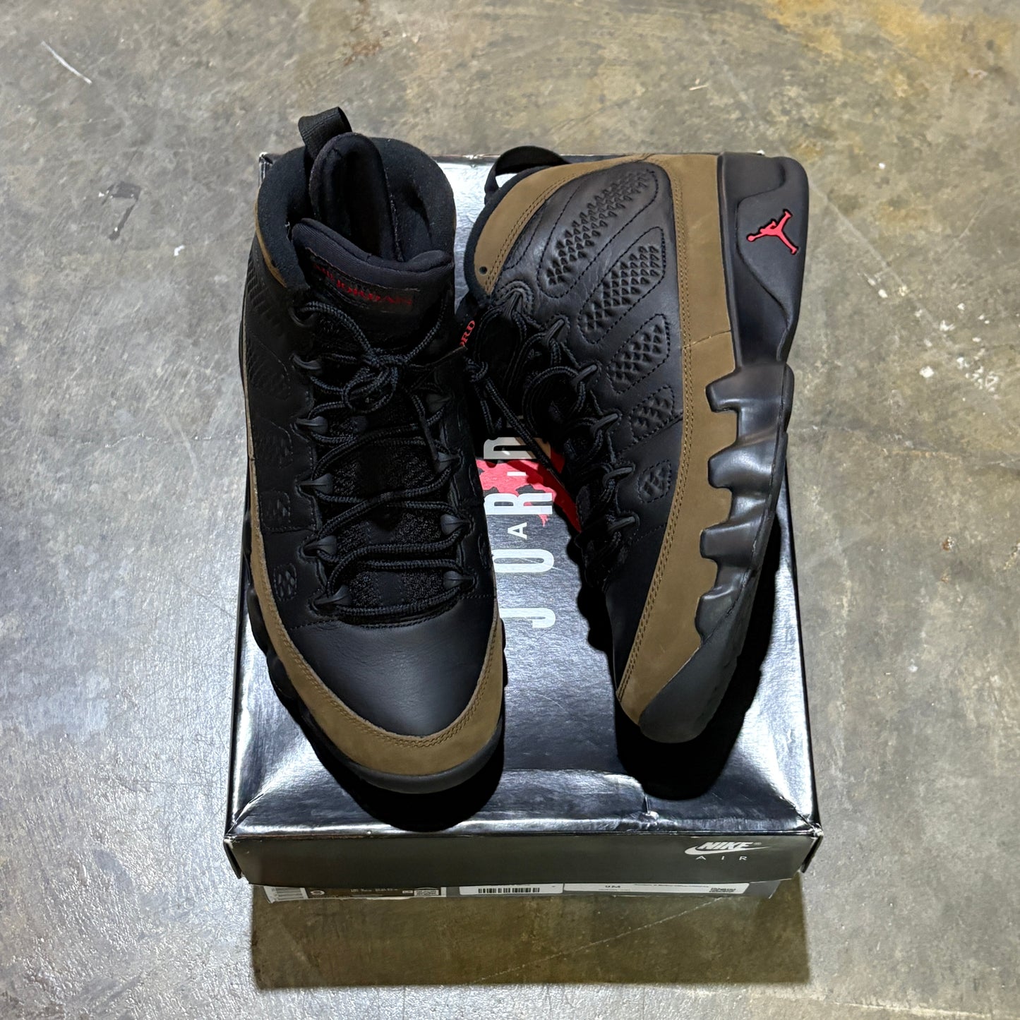 Jordan 9 Olive