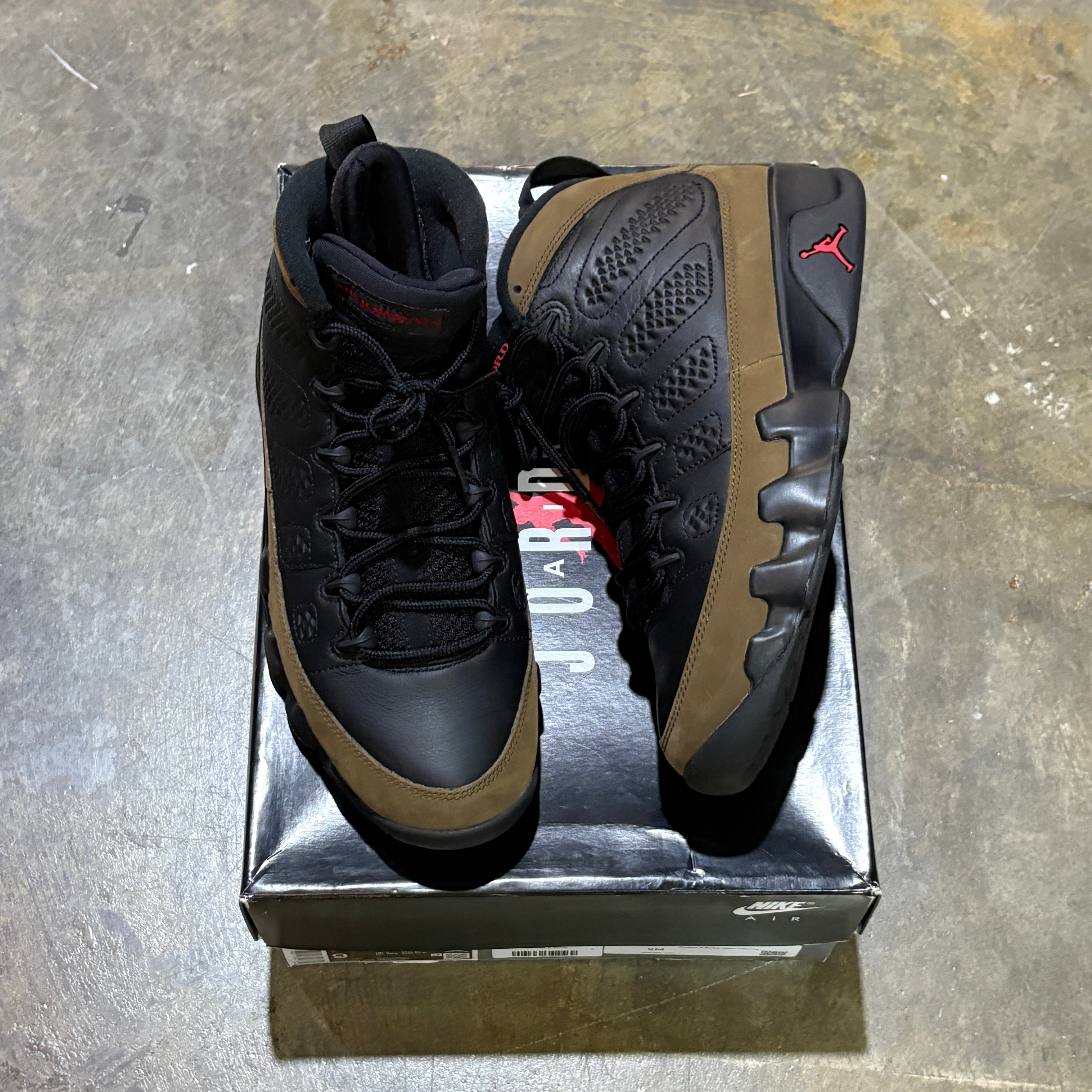 Jordan 9 Olive