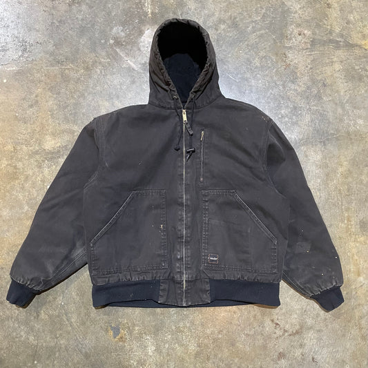 Walls Faded Black Workwear Jacket4