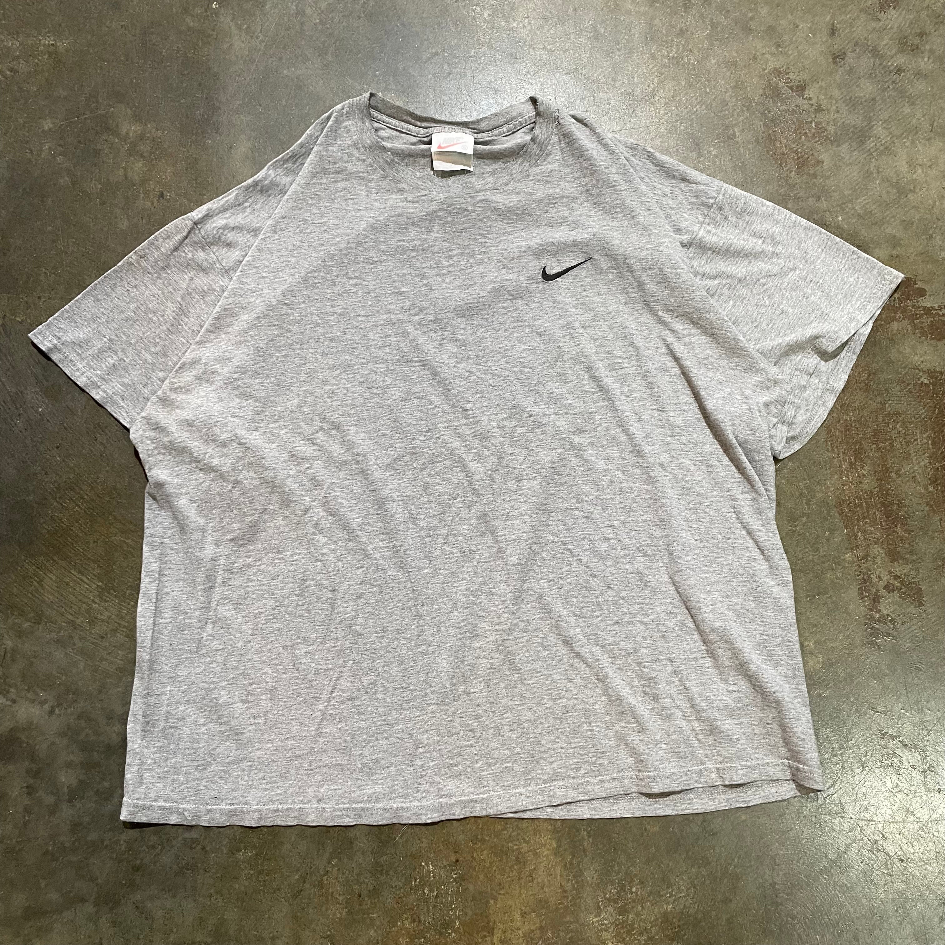 Grey Nike Small Check Tee