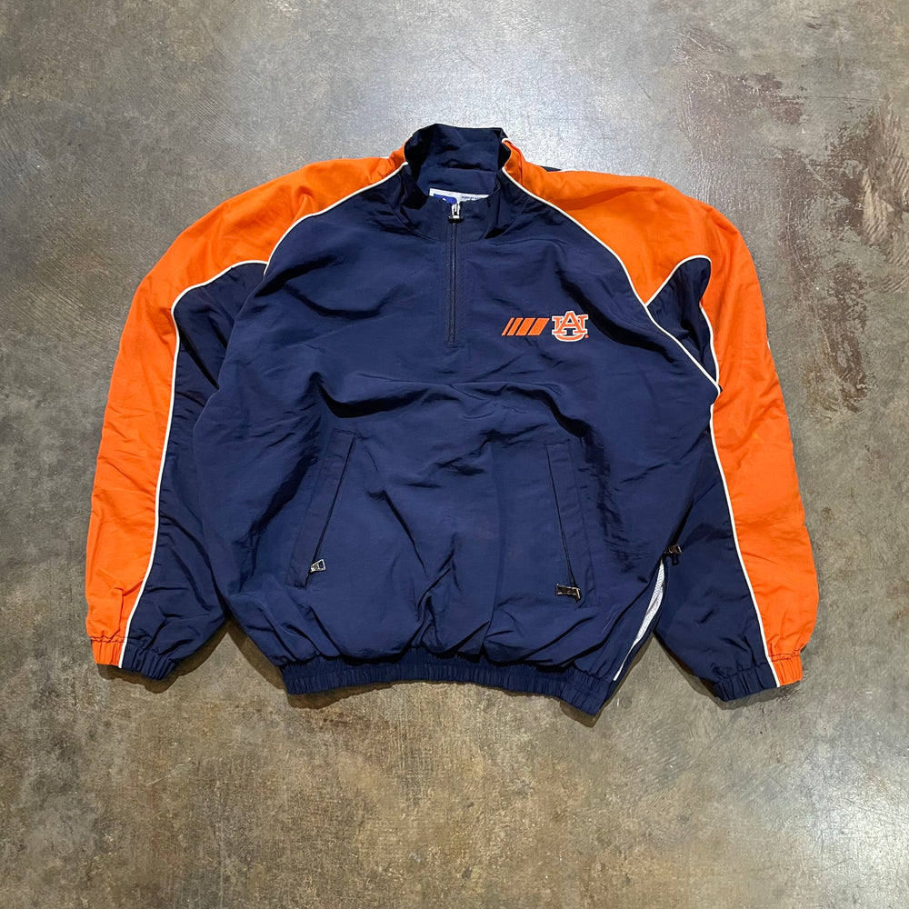 Russell Auburn Navy Coaches Quarter Zip