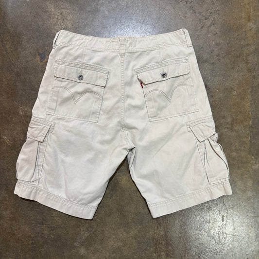 Tan Levis Cargo Shorts