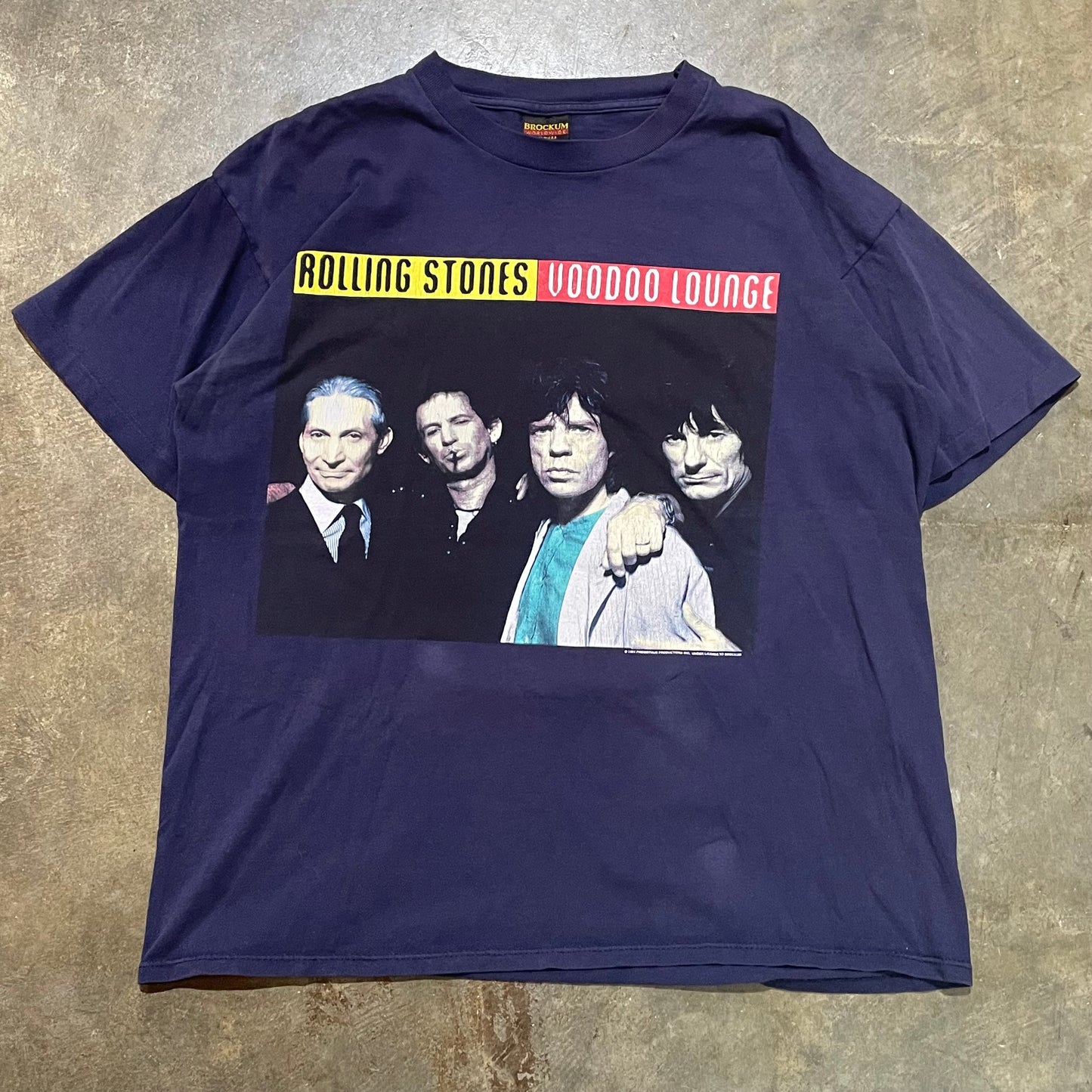 Rolling Stones Voodoo Lounge tee