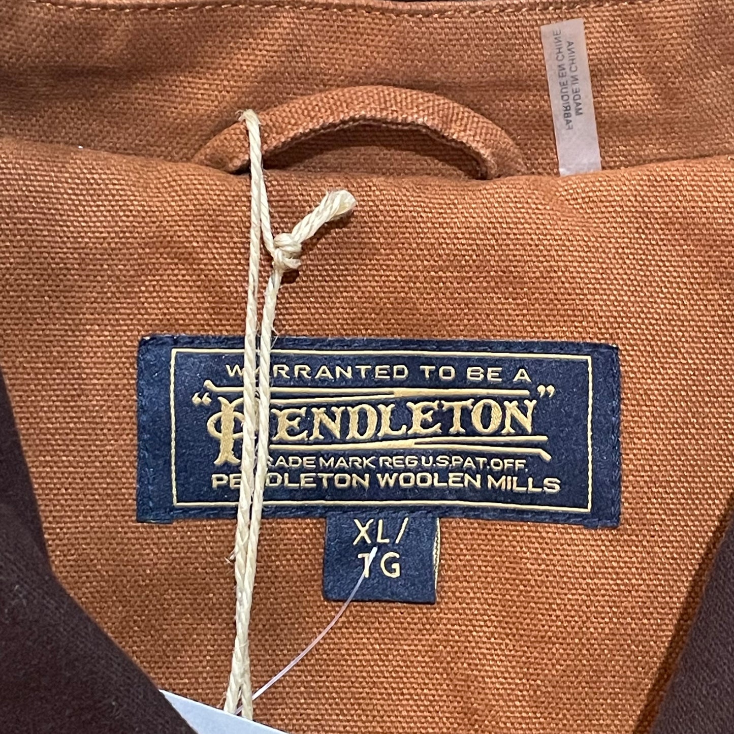Pendleton Brown Chore Coat Jacket5