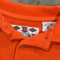 Orange Auburn Waffle Resort Polo