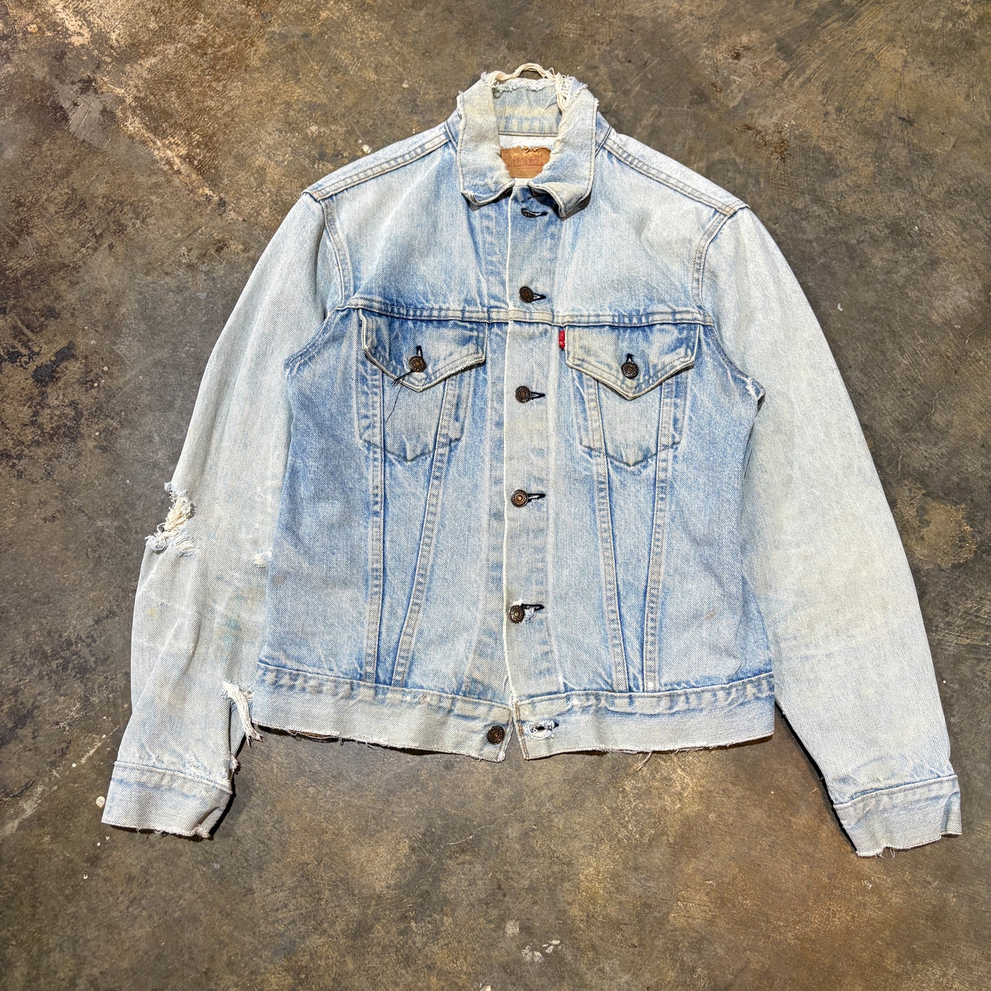 Levis Thrashed Denim Jacket
