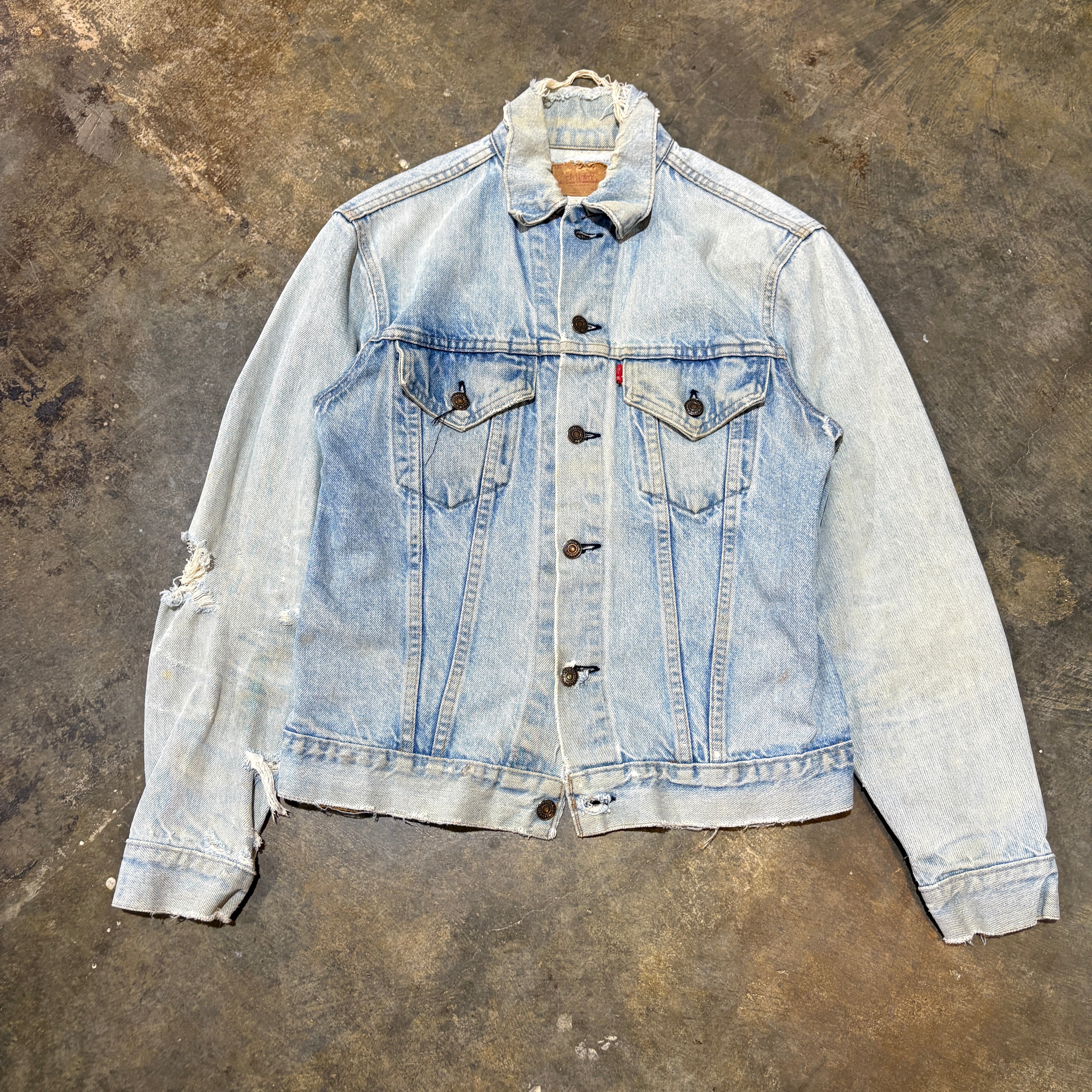 Levis Thrashed Denim Jacket