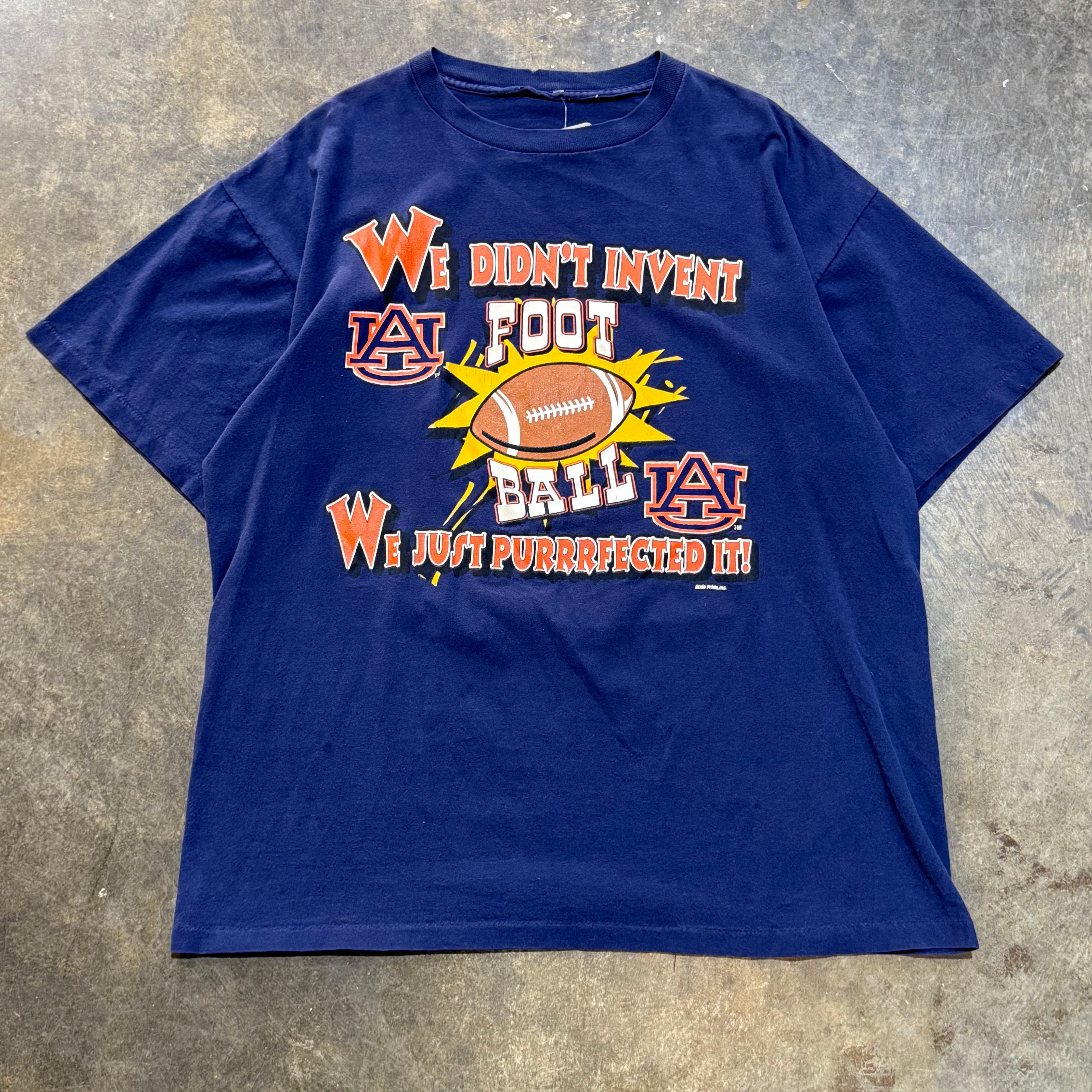Navy Auburn "We didnt invent football..." Tee