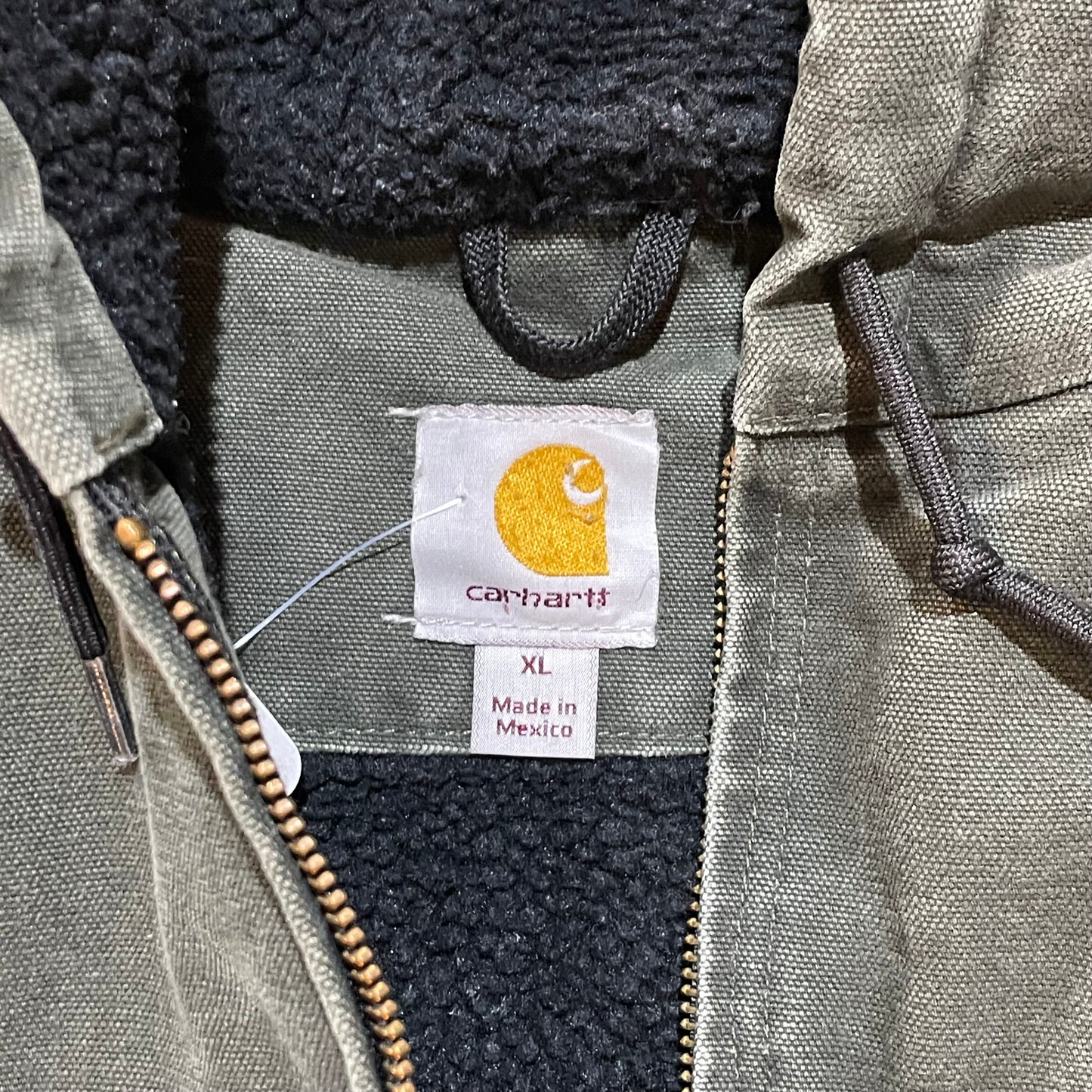 Grey Carhartt Detroit Hooded Jacket47