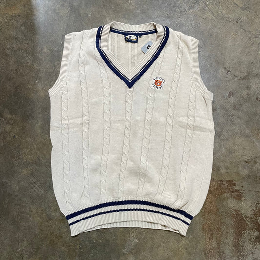 Auburn Cable Knit AM Player Polo