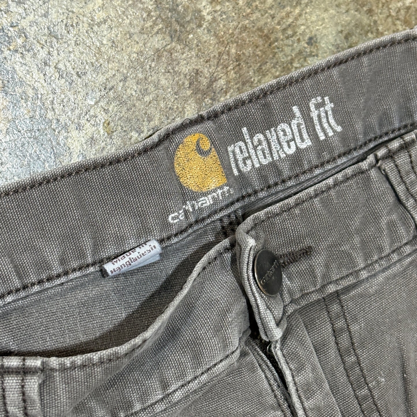 Brown Carhartt Painter Pants1