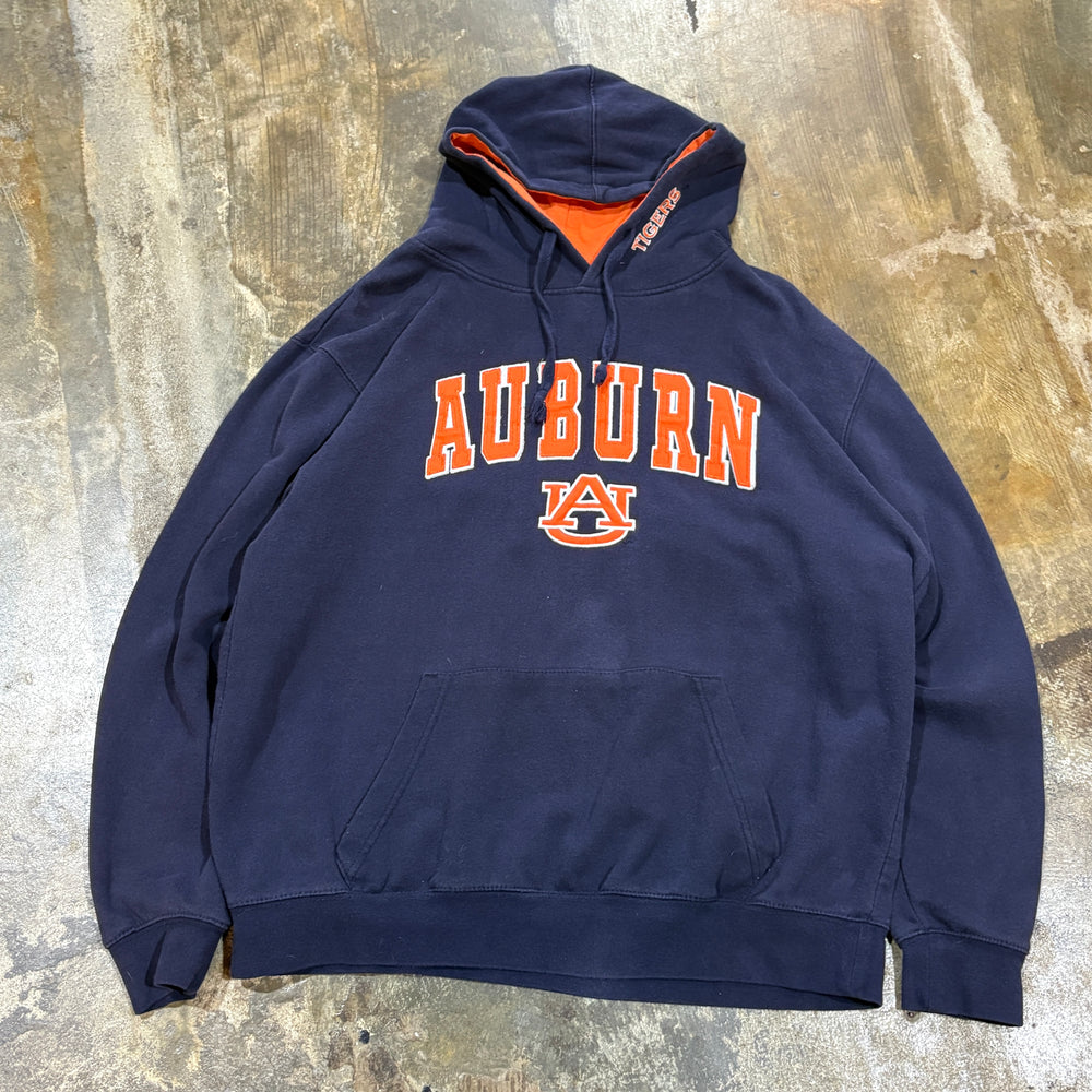 Navy Auburn Embroidered Hoodie