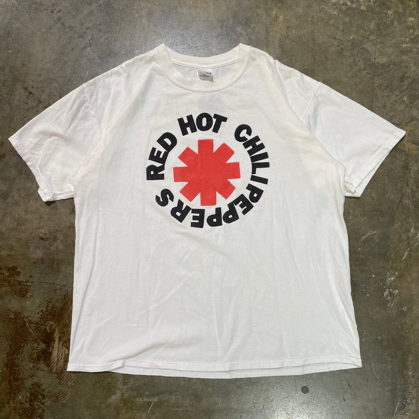 Red Hot Chili Peppers logo White tee