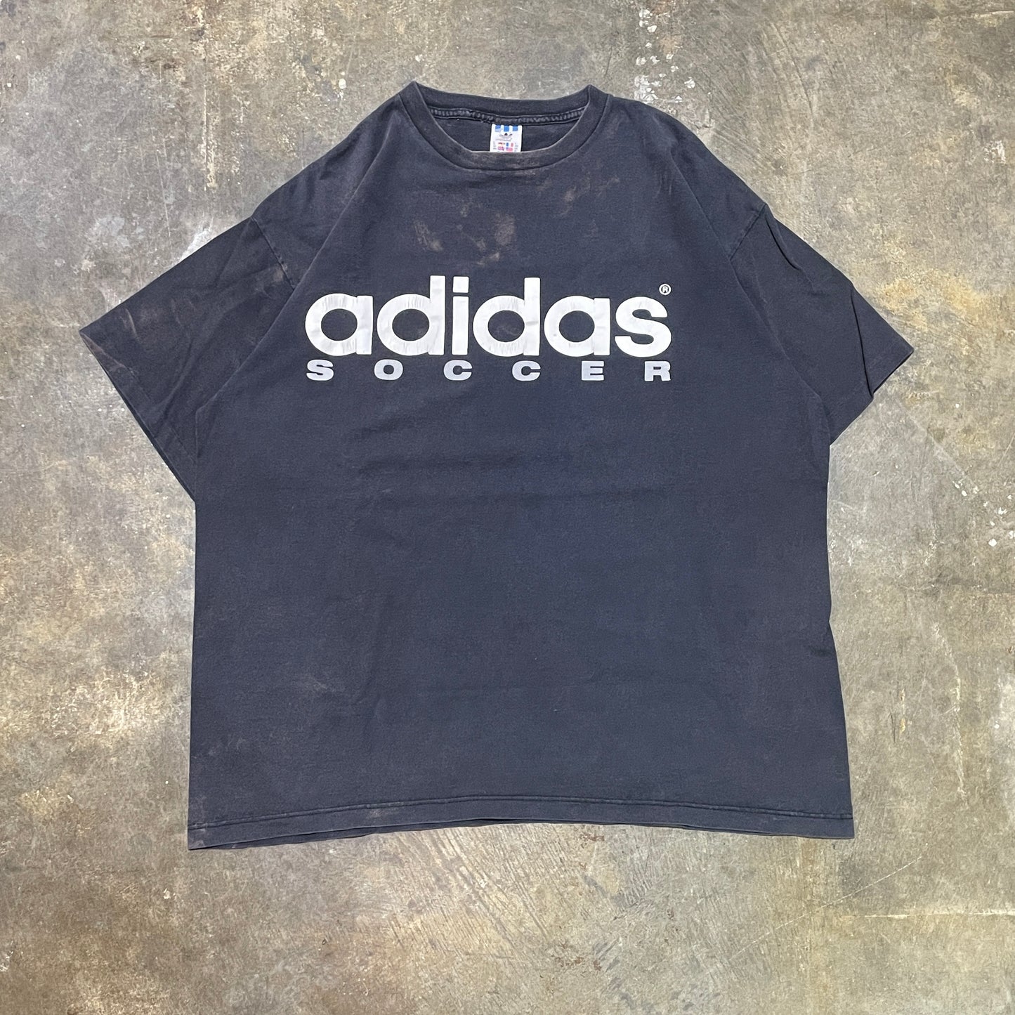 Black Adidas Soccer Simple Tee
