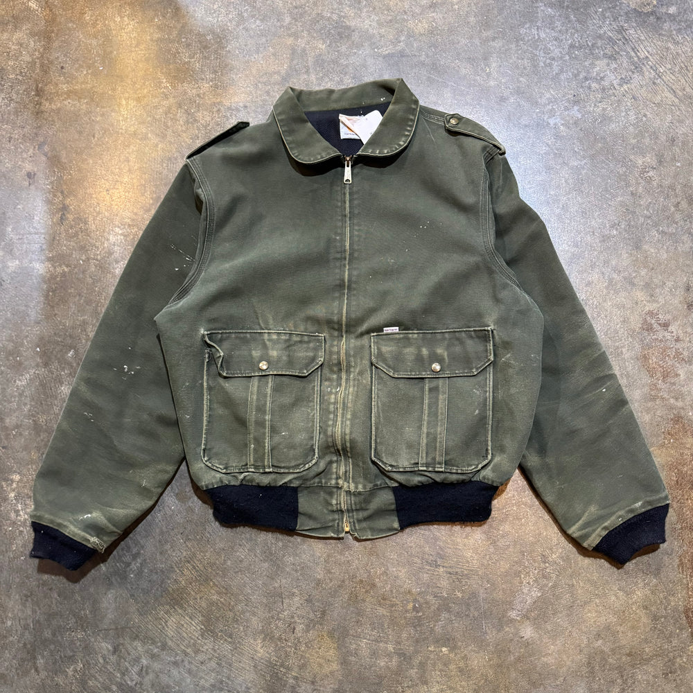 Green Carhartt Officers Jacket