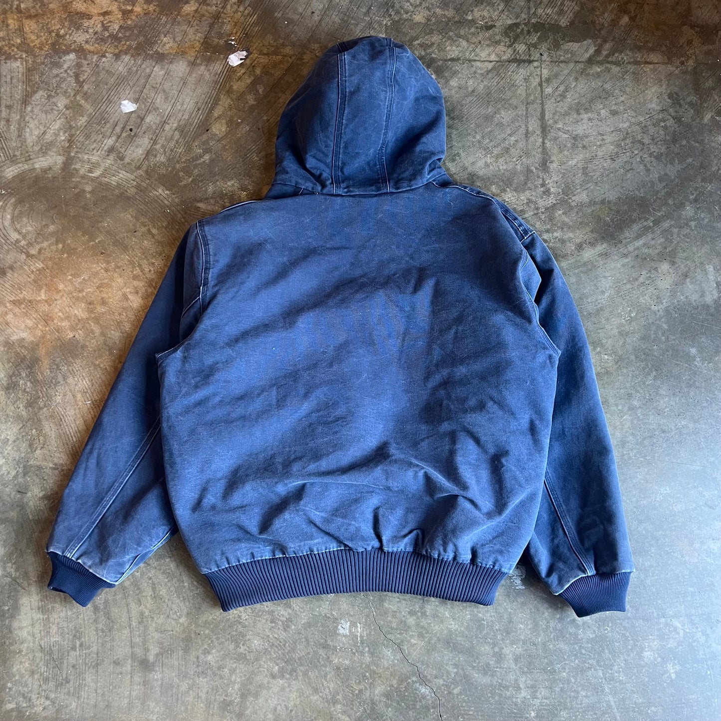 Navy Carhartt Hooded Jacket3